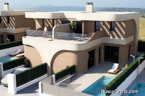 Villas Modernas de 3 Dormitorios con Piscina Privada en Venta en ALICANTE, DOLORES ALC-01169