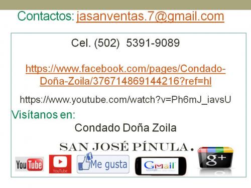 Condado doña zoila, casas en venta