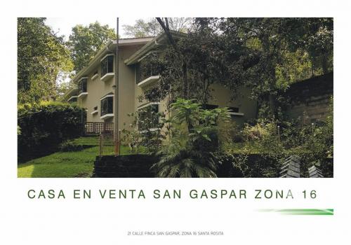 CASA EN VENTA, ZONA 16