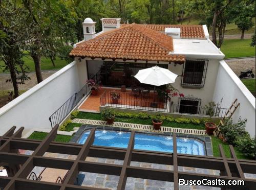 Vendo casa en Cerro del Casco,Antigua Guatemala 