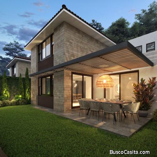 Zona 16, vendo casas para entrega en 18 meses