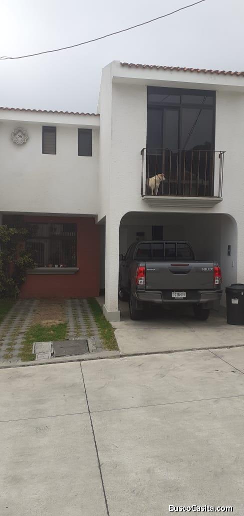 Casa en condominio La Joya, Milpas Altas Sacatepéquez 