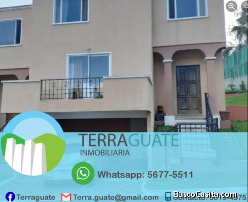 CASA EN VENTA: CONDOMINIO SAN MARINO, SAN CRISTOBAL, ZONA 8 DE MIXCO.