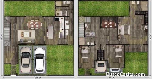 CASA EN VENTA EN EL SECTOR B1 SAN CRISTOBAL FINANCIADA 
