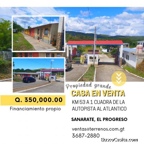 Aprovecha tu bono, casa en Sanarate