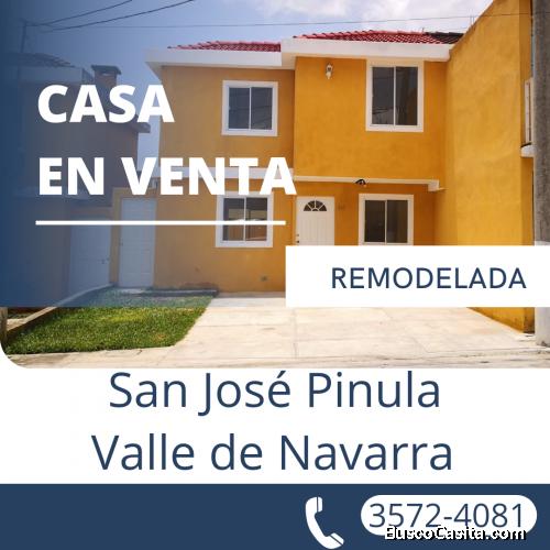 VENDO CASA RECIEN REMODELADA