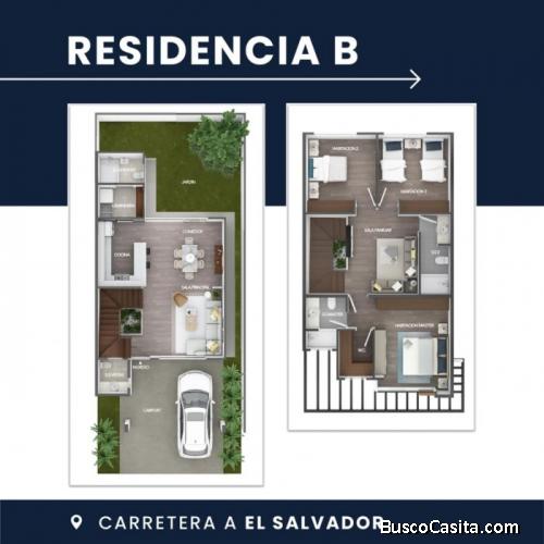 Casa En Venta Carretera A El Salvador; Idi: 125025