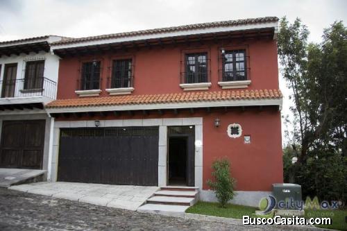 Venta Hermosa Casa En Jocotenango Dentro De Condominio ; Idi: 94273