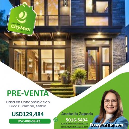 Casa en Condominio Pre-Venta San Lucas Toliman, Atitlán