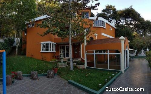 Residencia En Venta En Las Hojarascas Mixco Guatemala; Idi: 107534