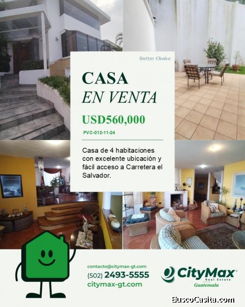 En Venta Casa en San Lazaro Zona 15