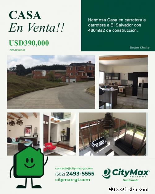 En Venta Amplia Casa en Carretera a El Salvador!