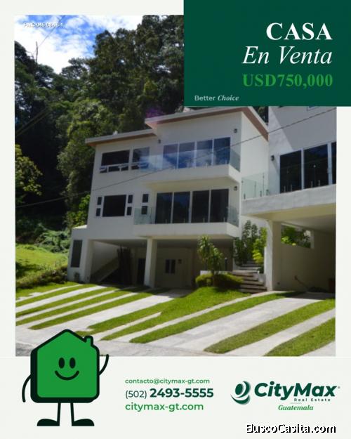 Casa en venta en Muxbal Ciudad de Guatemala