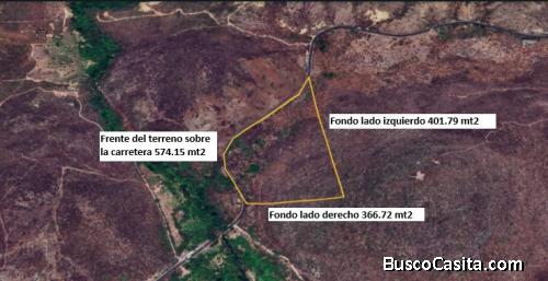 TERRENO EN VENTA SOBRE CARRETERA PRINCIPAL DE ZACAPA 