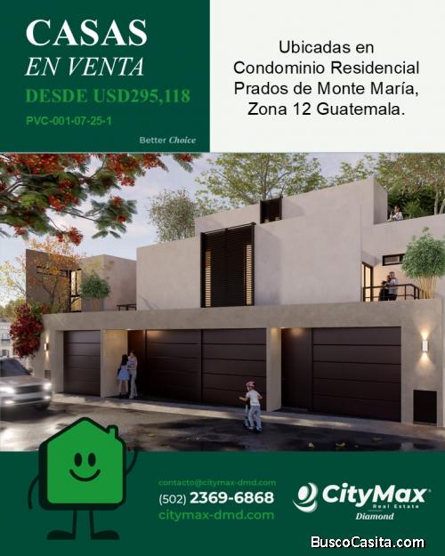 Casa en Venta en Zona 12 Prados de Monte Maria