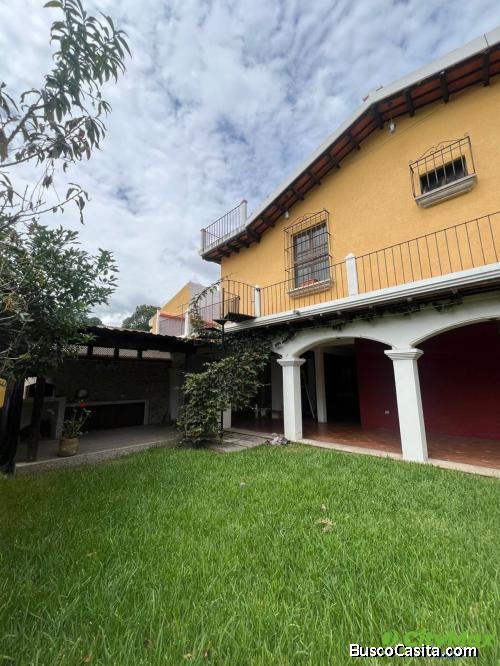 VENTA O RENTA DE CASA EN JOCOTENANGO CERCA DE ANTIGUA
