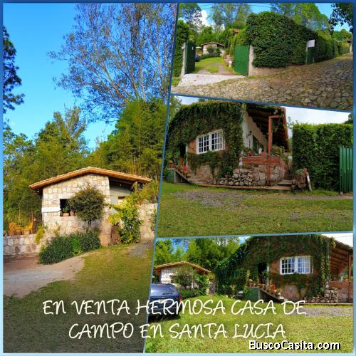 FOR SALE BEAUTIFUL COUNTRY HOUSE IN SANTA LUCÍA