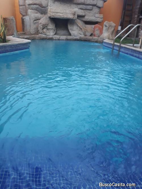 Esta casa se vende completamente amueblada