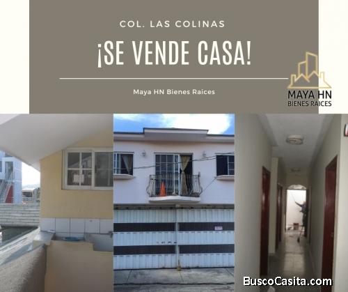 SE VENDE CASA EN COL. LAS COLINAS 