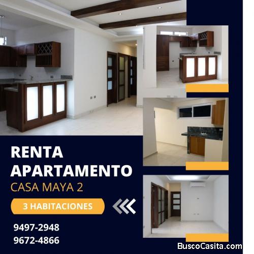 RENTA DE APARTAMENTO CASA MAYA2