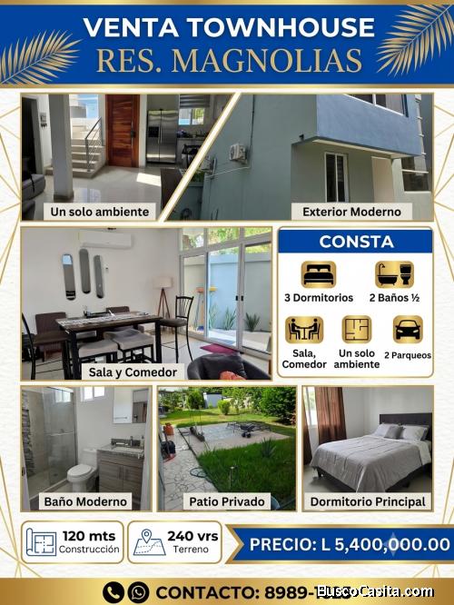 Townhouse en venta Residencial Magnolias SPS