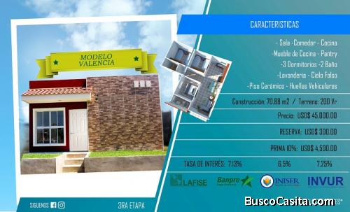 Casa en Venta en Carretera Nueva a Leon Modelo Valencia