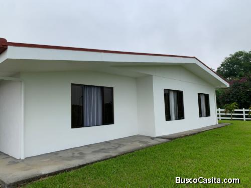 V#717 LOTE CON CASA EN VENTA EN NARANJO, ALAJUELA.