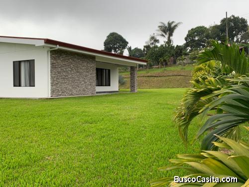 V#717 LOTE CON CASA EN VENTA EN NARANJO, ALAJUELA
