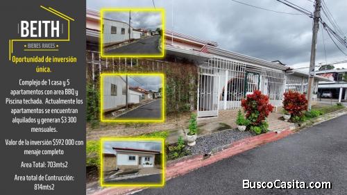 OPORTUNIDAD DE INVERSIÓN UNICA  EN ESCAZU