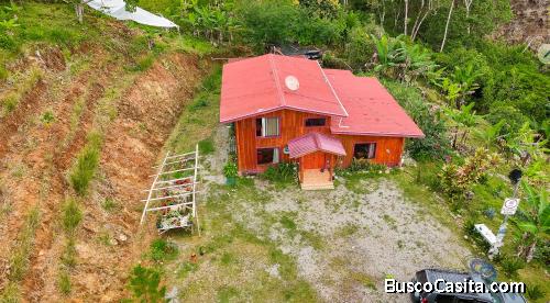 CABAÑA EN VENTA EN SAN JERÓNIMO DE PÉREZ ZELEDÓN