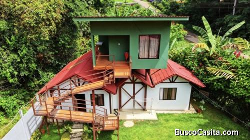 VENTA DE CASA Y 2 APARTAMENTOS EN DANIEL FLORES, PEREZ ZELEDON: EXCELENTE INVERSION