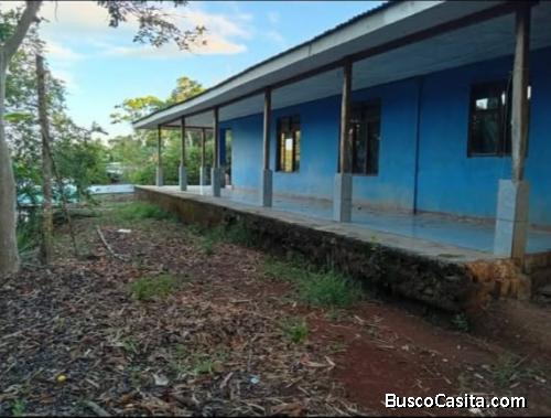 VENDO PROPIEDAD GRANDE CON CASA EN PURISCAL. 
