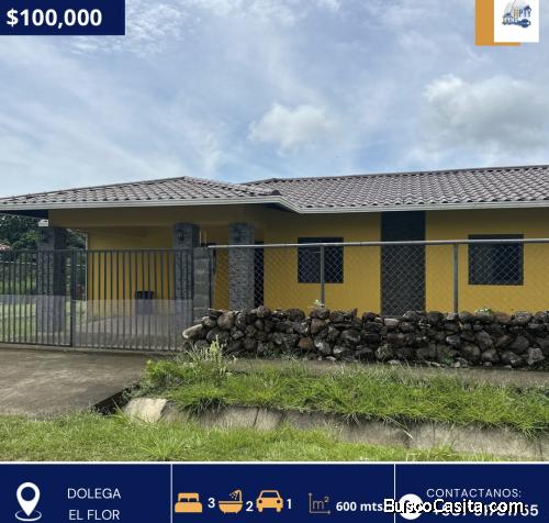 Casa en el Flor de Dolega, Chiriquí.