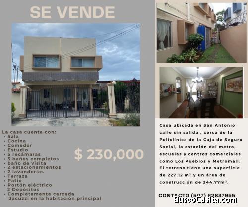 Casa en Venta - San Antonio sin intermediario