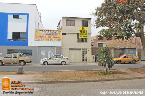 CASA EN VENTA - SAN JUAN DE MIRAFLORES 