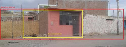 Terreno en esquina de 160,92m2 a s/58 mil
