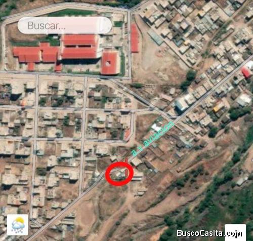 en venta un terreno con doble fachada
