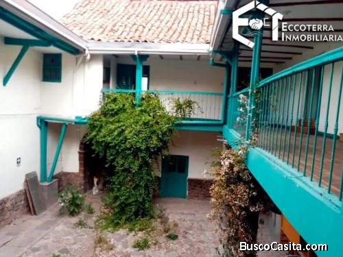 VENDO CASONA EN CUSCO (Ideal para posicionar tu negocio) 