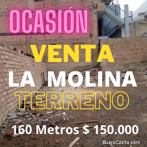 SE REMATA TERRENO EN LA MOLINA CERCA A OVALO LOS CONDORES