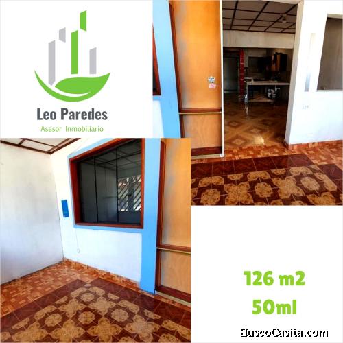 CASA EN VENTA A 3 MIN DE TARAPOTO