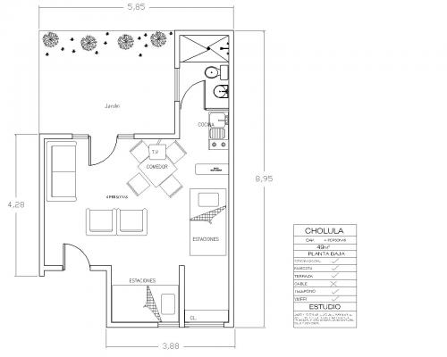 Suites y lofts al sur de la CDMX amueblados