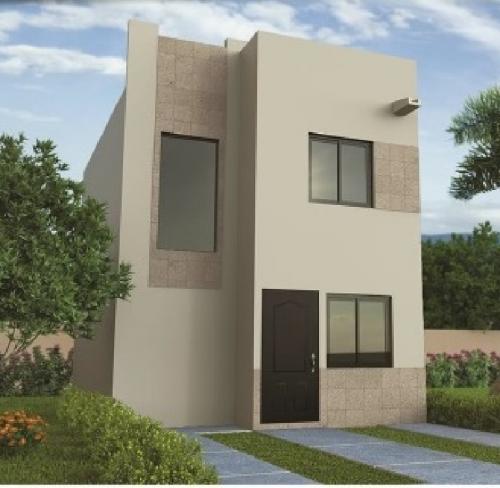 CASA MODELO RIOJA. DE 2 NIVELES CON 2 RECÁMARAS Y 1.5 BAÑOS