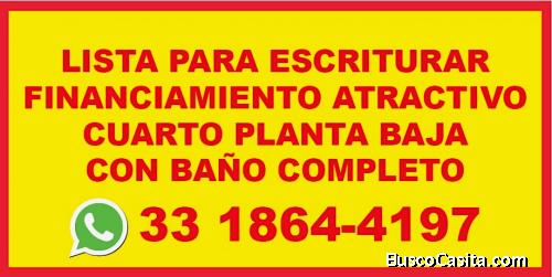 YA TERMINADA CON COCINA EQUIPADA+4CUARTOS C/BAÑO COMPLETO(UNO EN PLANTA BAJA) ZAPOPAN-LOS ROBLES