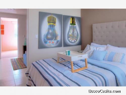 Casa con tres habitaciones 