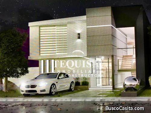 Casa en venta en club de golf con vista al green entre los hoyos 3 y 4