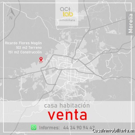 Casa en Venta en Col. Ricardo Flores Magón