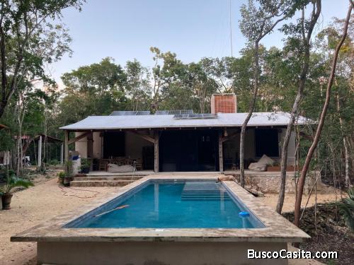 I SELL MY HOUSE AND LAND IN TULUM MÉXICO