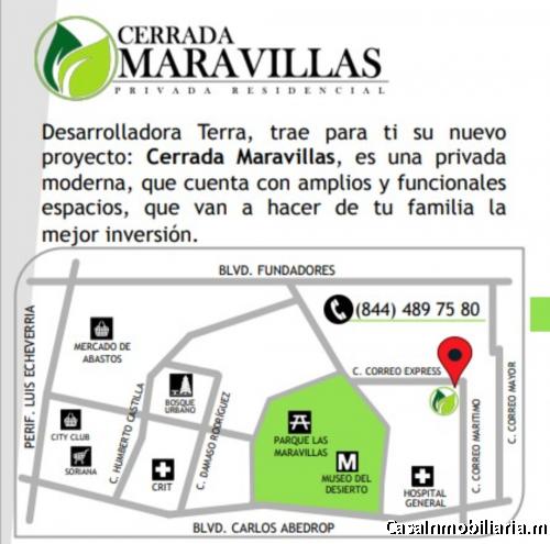 Venta de vivienda en fraccionamiento cerrado