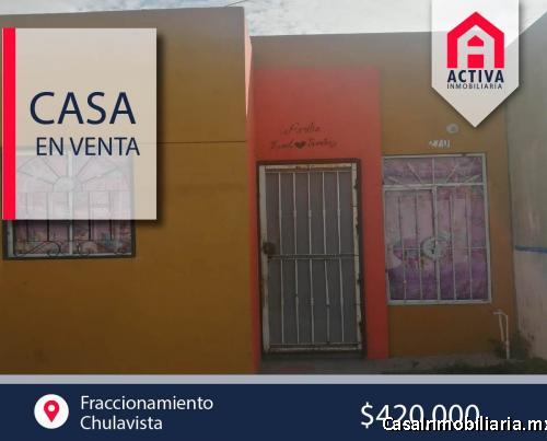 Casa en venta en CHULAVISTA, a sólo 10 minutos de Hacienda Santa Fe