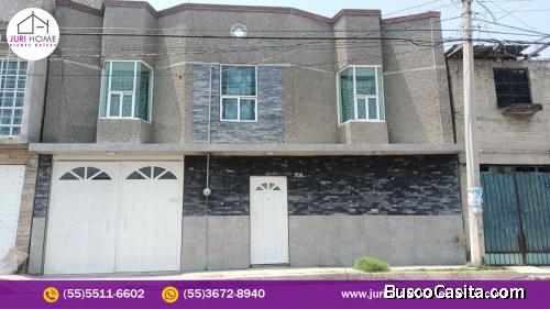 SE VENDE BONITA CASA EN VALLE DE CHALCO